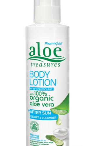 Aloe Treasures Body Lotion After Sun, Лосьон для Тела После Загара, 250ml
