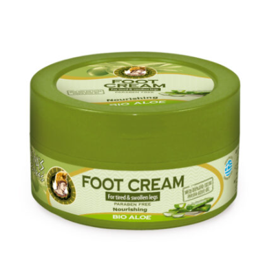 Athenas Treasures Foot Cream Aloe Vera 75ml, Крем для Ног с Алое Вера