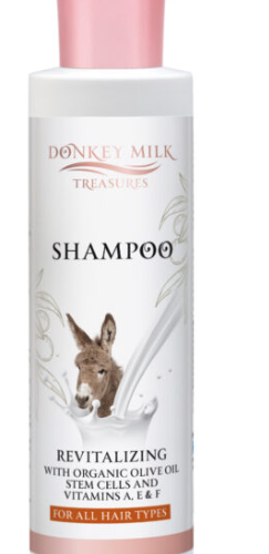 Donkey Milk Treasures Shampoo Steam Cells Revitalizing 250ml, Восстанавливающий Шампунь С Молочком Ослицы